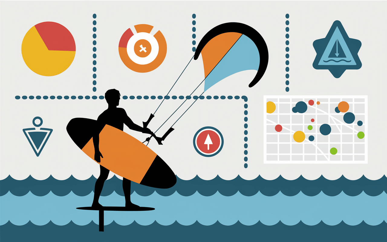 Elements choix spot kitesurf