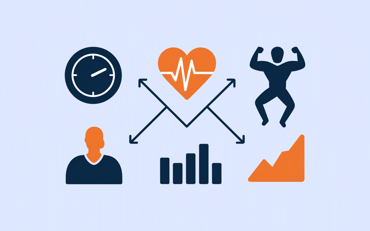 Infographie critères des sports physiques