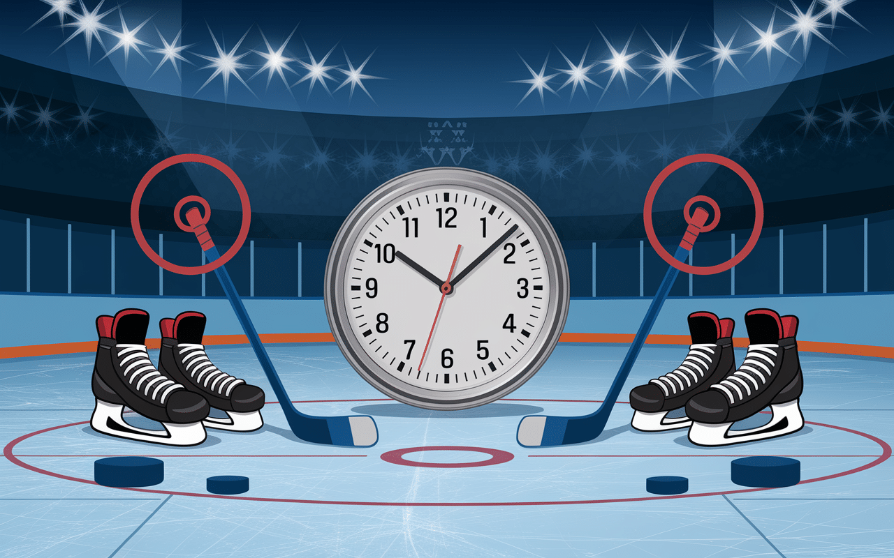 Horloge de match de hockey 20 minutes