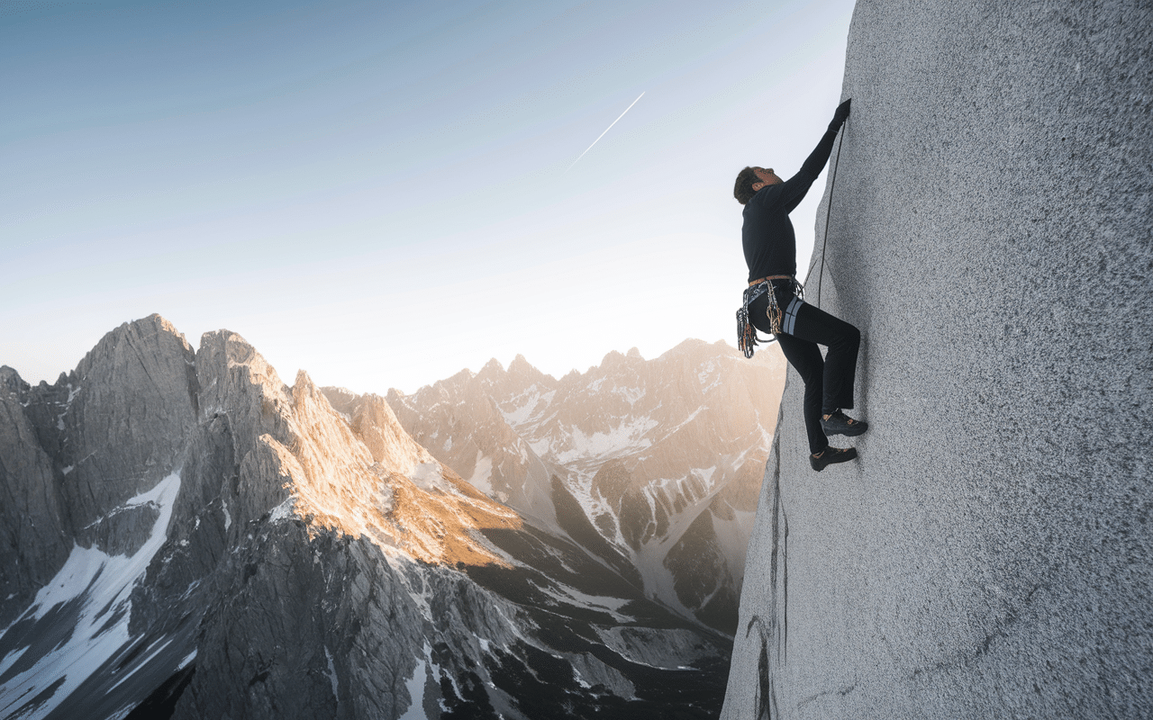 Grimpeur silhouette El Capitan