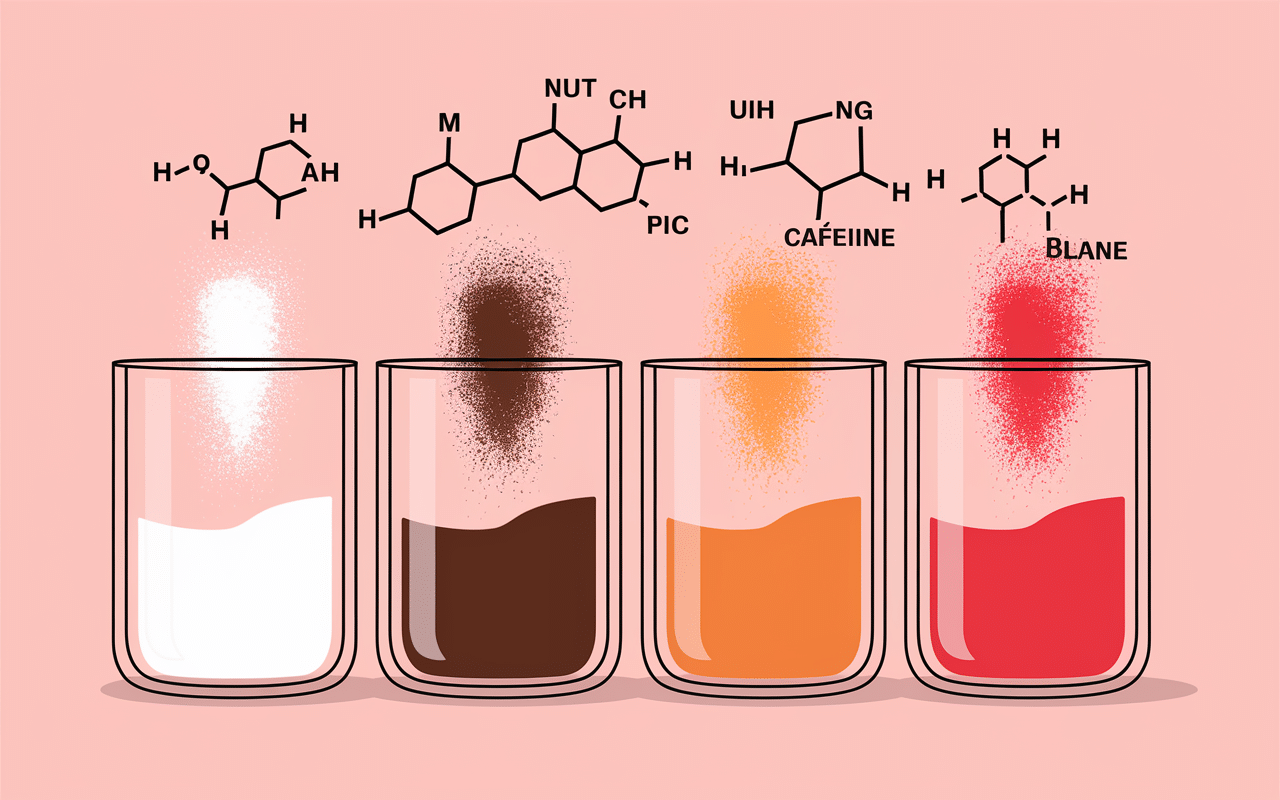 Illustration ingrédients Pre Workout