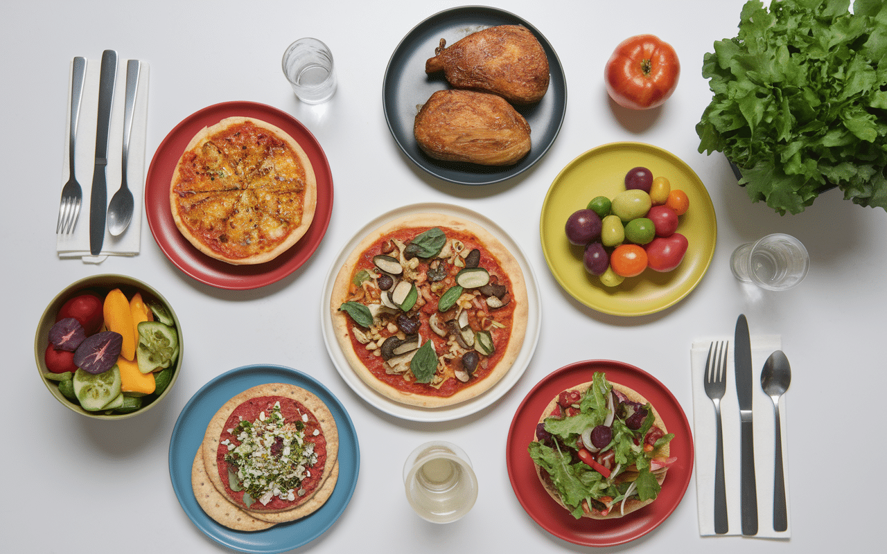 cuisine moderne recettes colorees