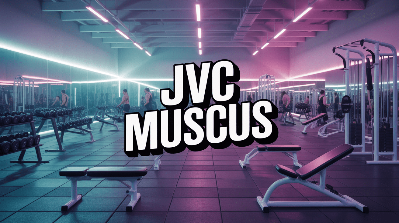 Salle de musculation moderne avec équipements variés JVC Muscu