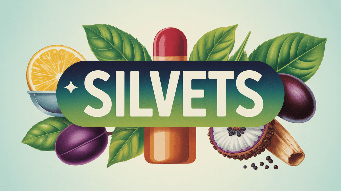 Silvets pilules et ingrédients naturels