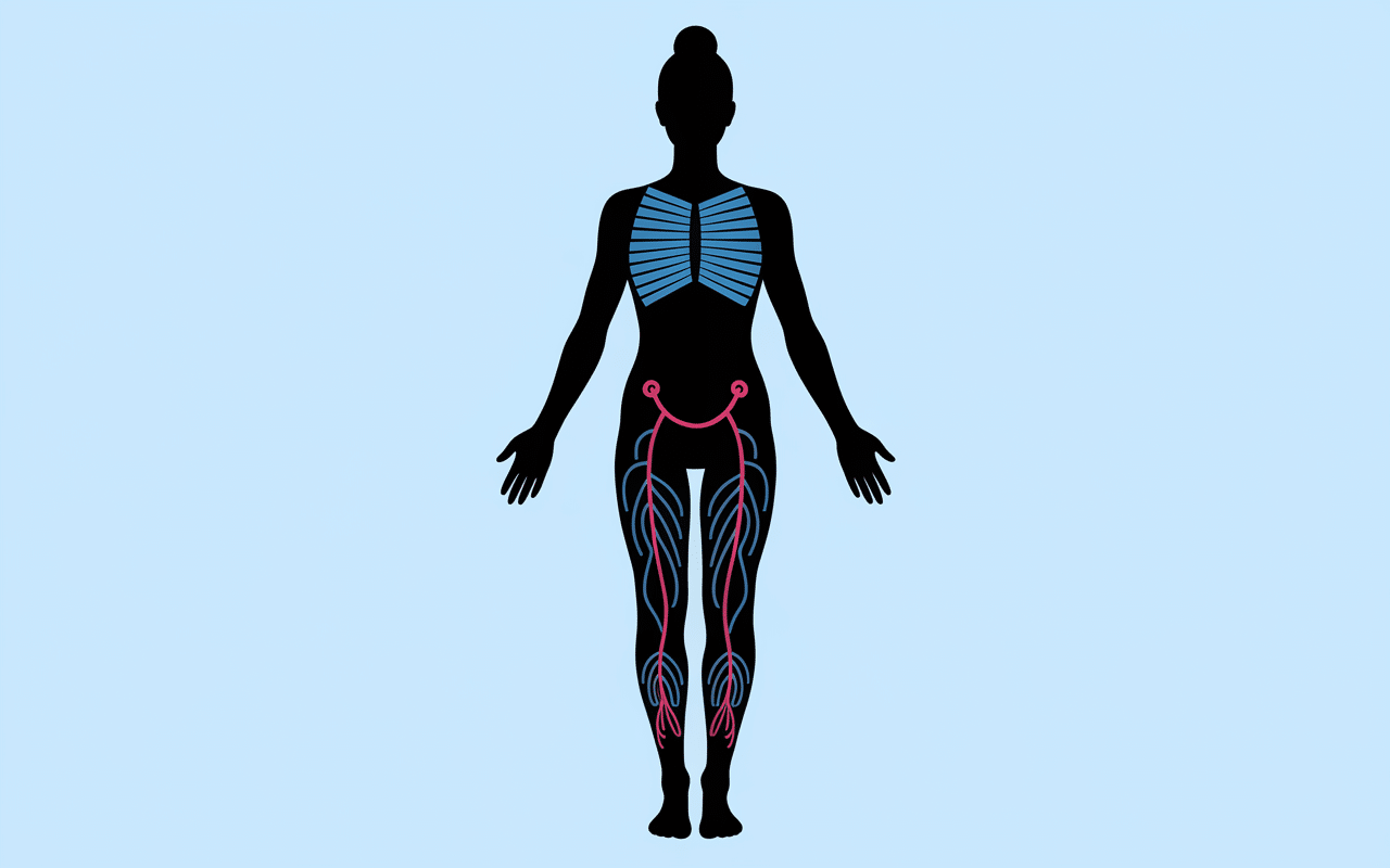 Utilisation tape tapes kinésio