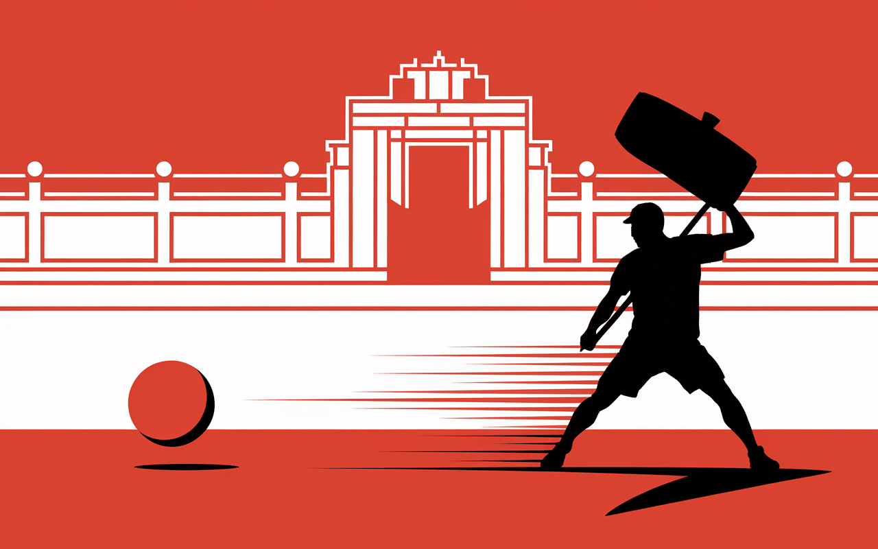 Illustration fronton pelote basque, sport en X