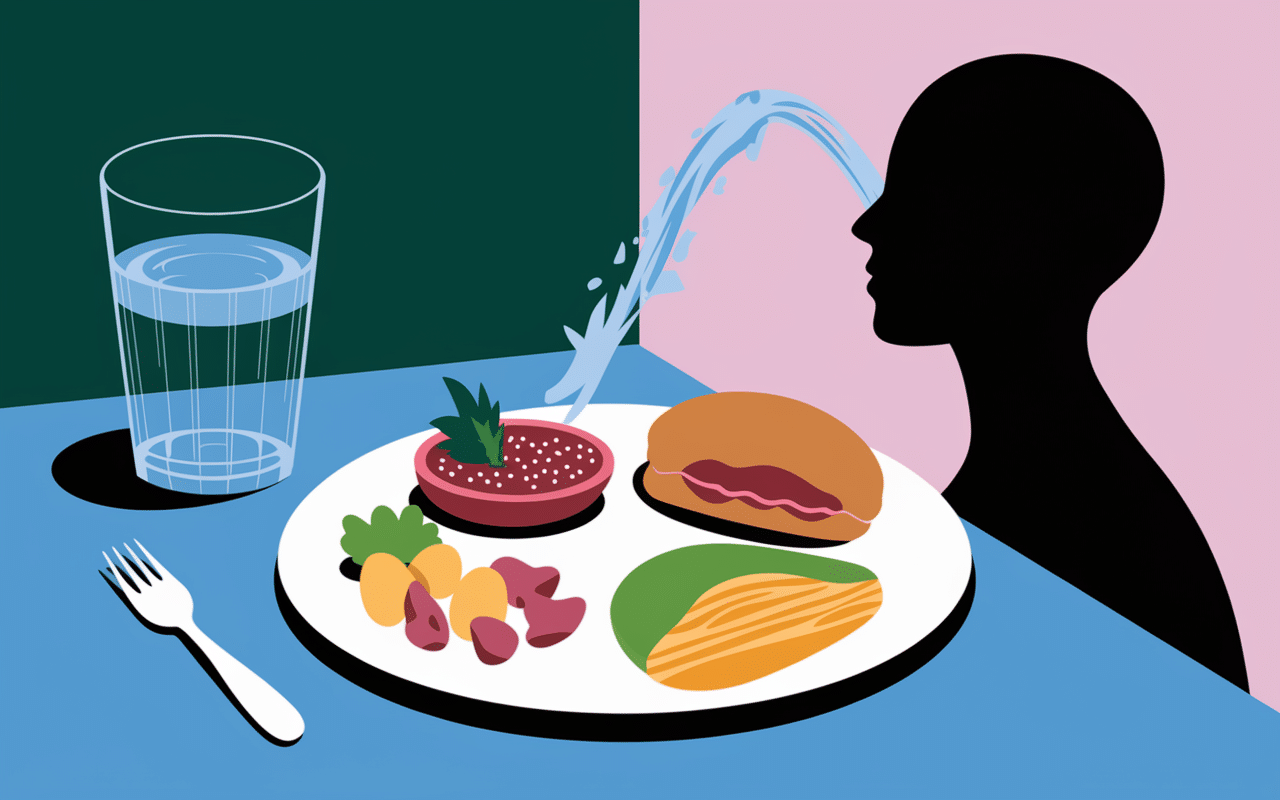 verre eau perte poids satiété boire de l eau fait maigrir