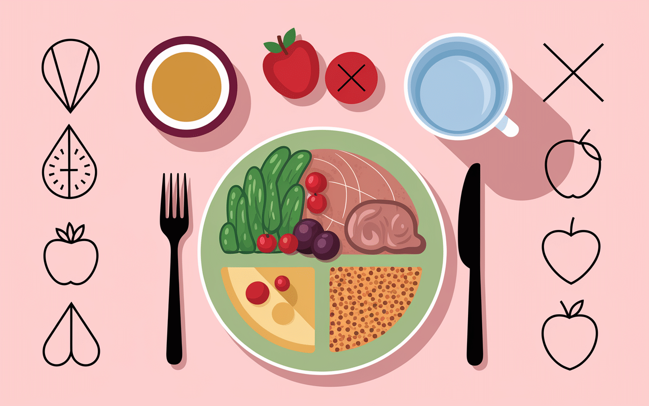 comment perdre des cuisses aliments sains assiette equilibree