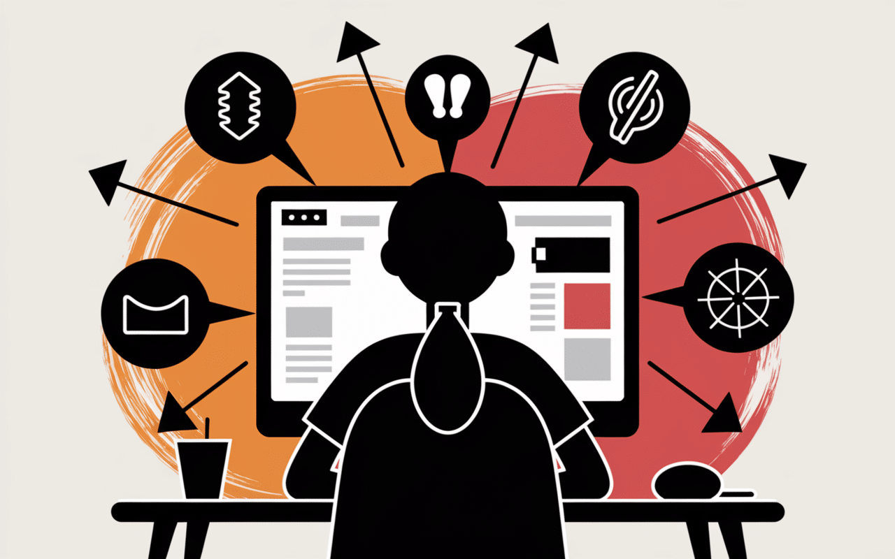 etirement haut du dos cause tension posture assise