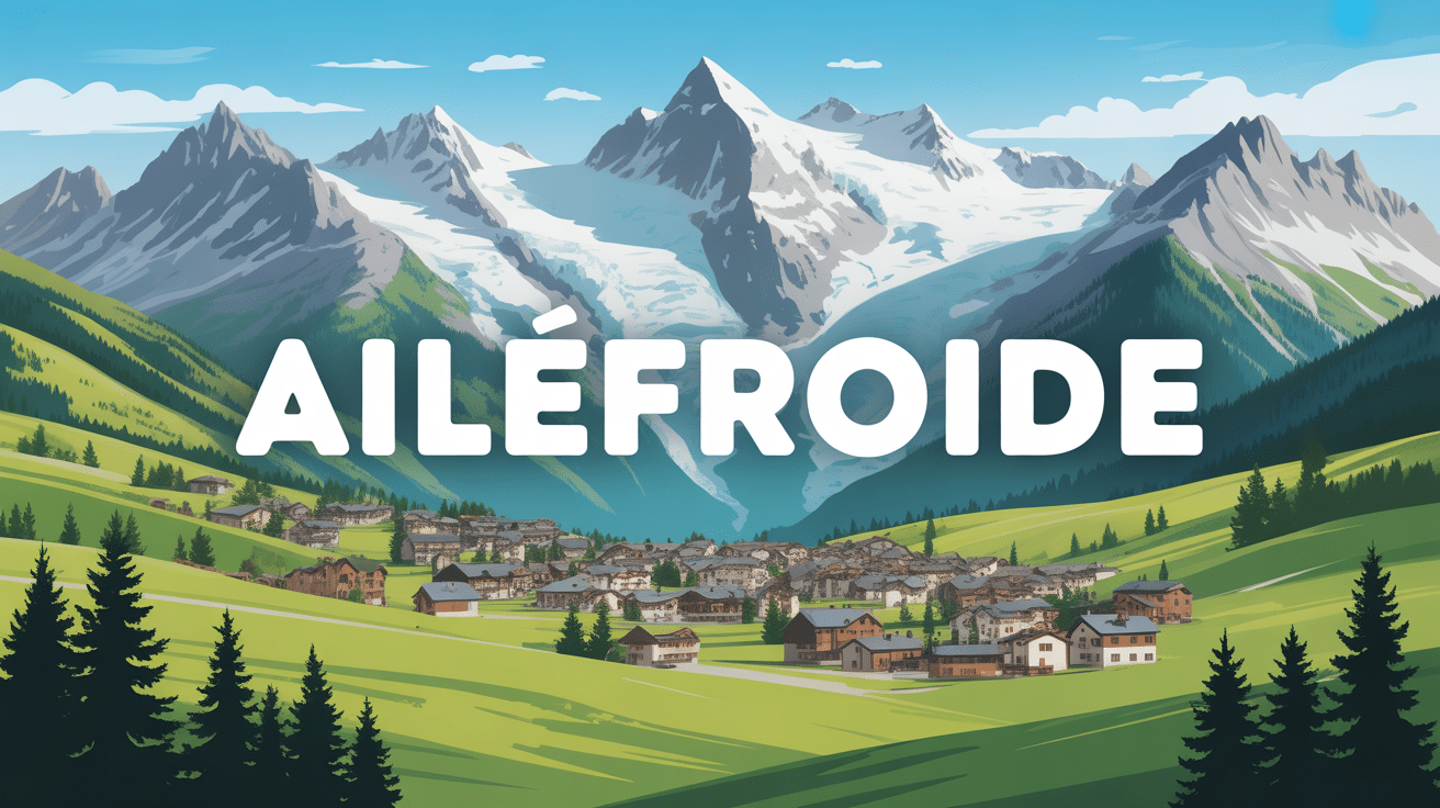 vue panorama ailefroide alpes sommets glaciers