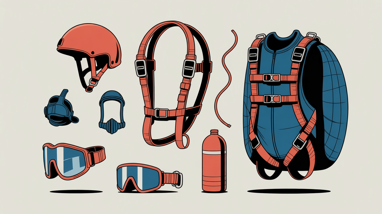 équipement de parachutisme annecy saut en parachute