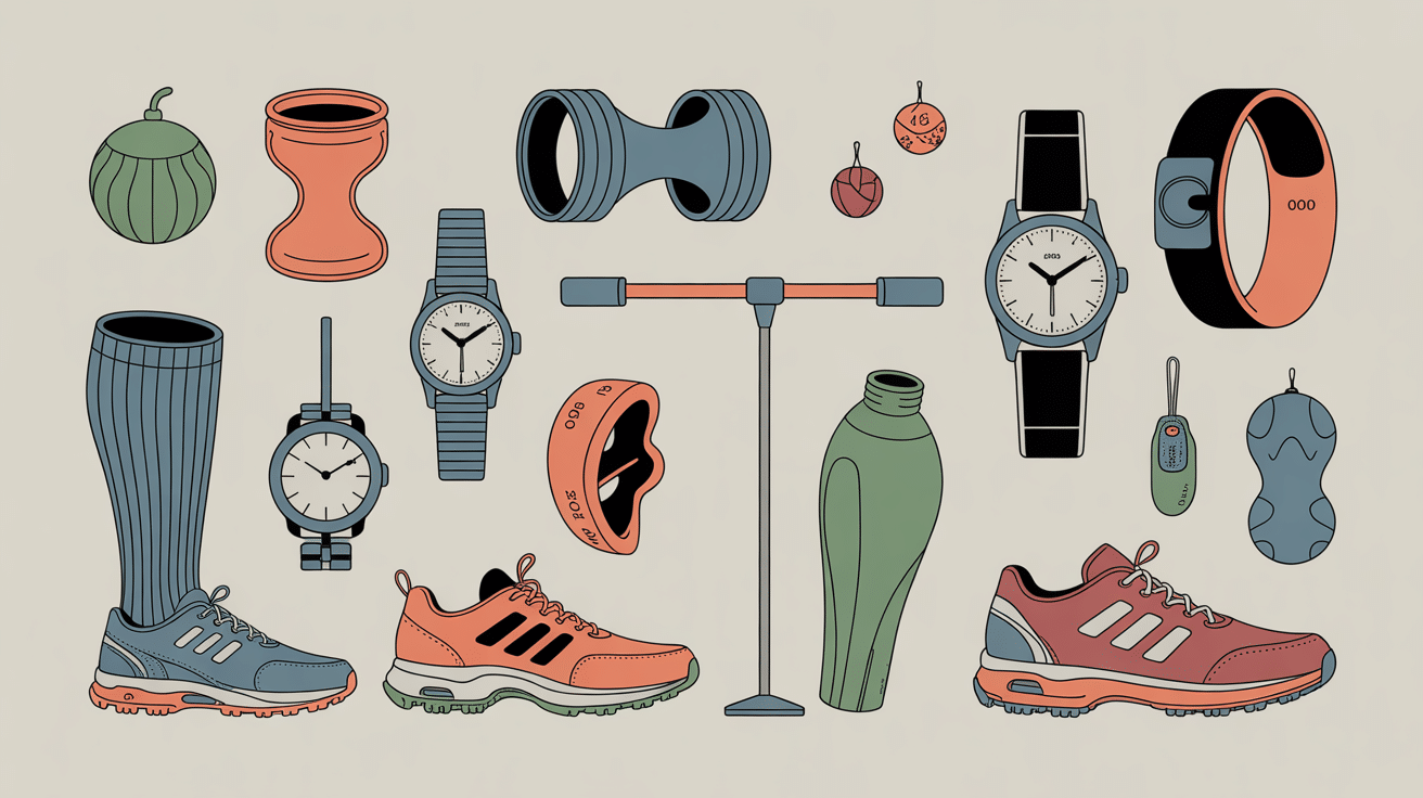 calendrier de l avent homme sportif objets nutritifs et sportifs