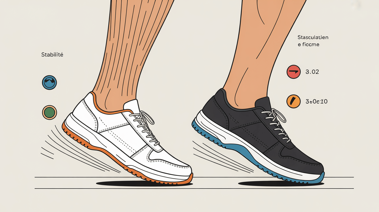 chaussure musculation vs basket classique stabilité
