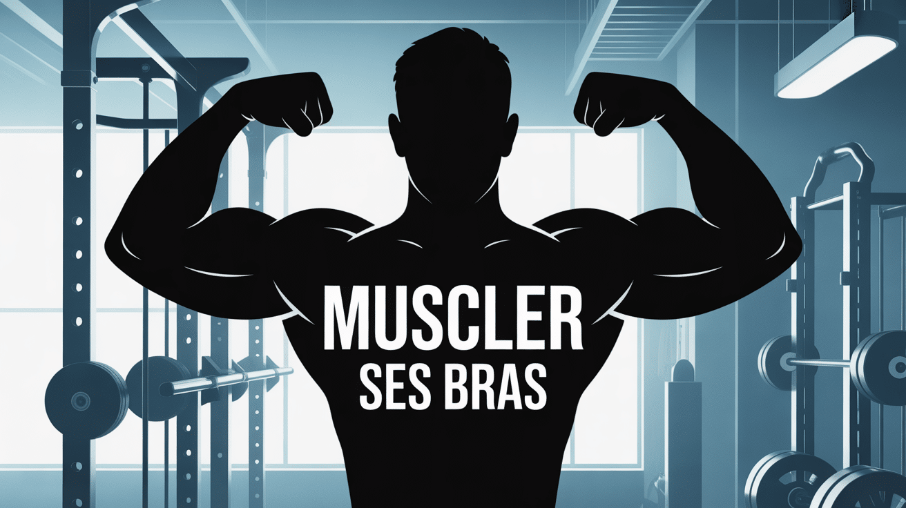 Silhouette de bras musclés comment muscler ses bras