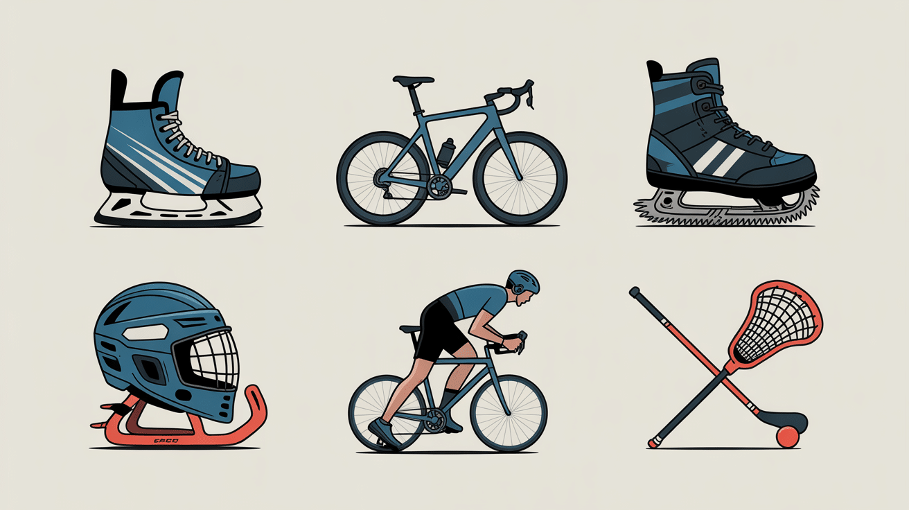 Équipements principaux sport en i