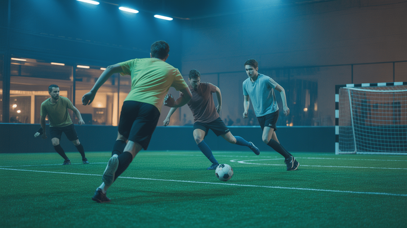 match intense foot indoor marseille ambiance