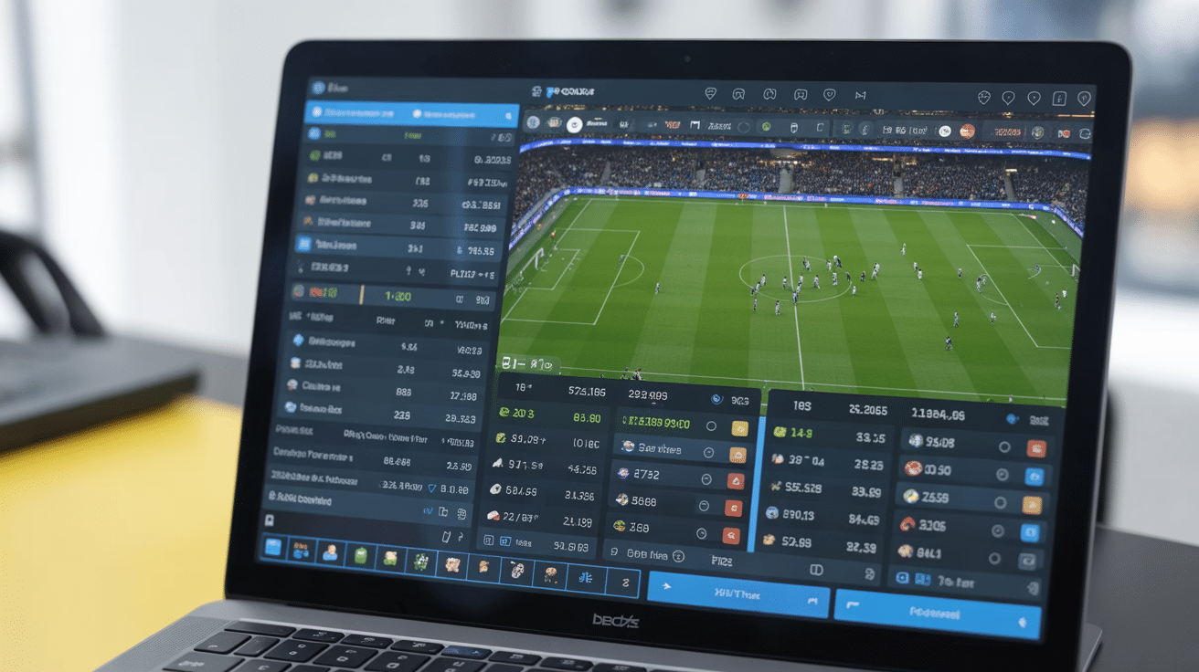 parions plein écran affiché sur écran d'ordinateur portable