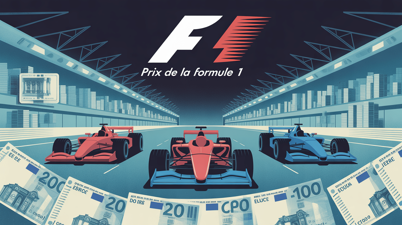 Prix Formule 1 circuit voiture finances